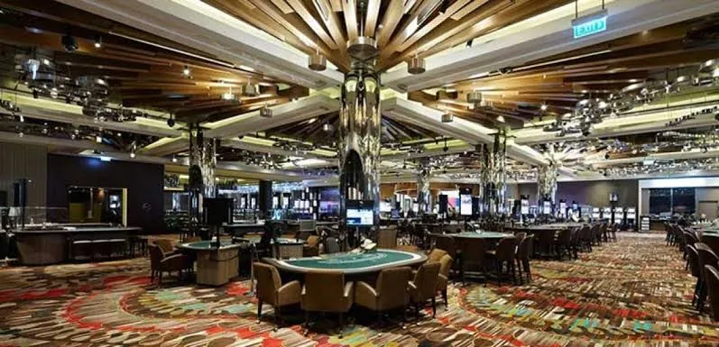 Main casino hall at Crown Melbourne
