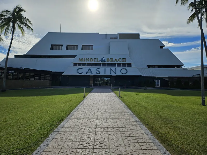 Front facade of Mindil Beach Casino Resort