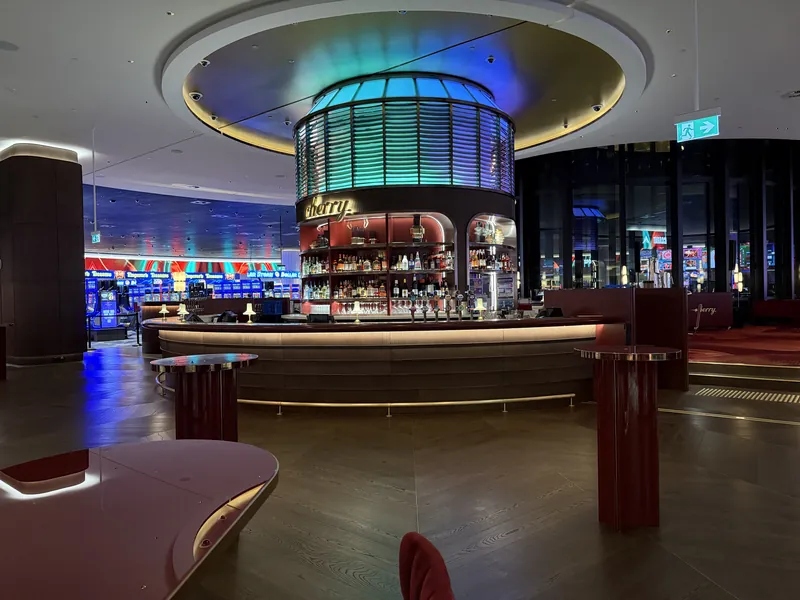 Circular casino bar at The Star Brisbane