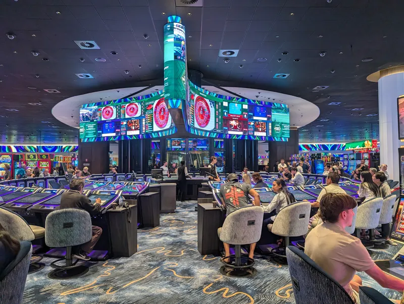 Electronic gaming floor at The Star Brisbane