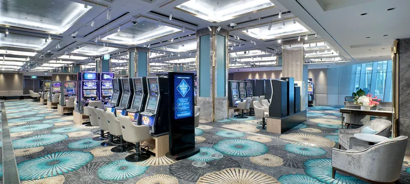 Modern gaming lounge at The Star Gold Coast