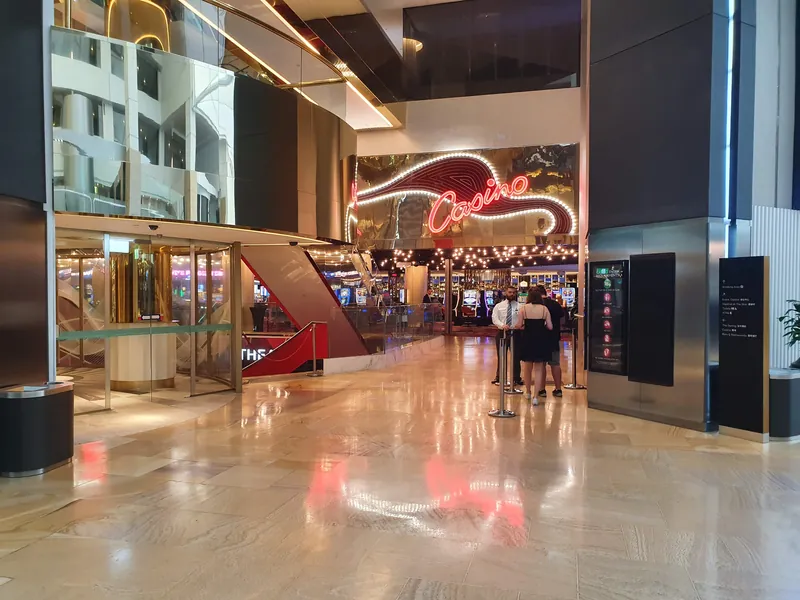 Main lobby entrance at The Star Gold Coast