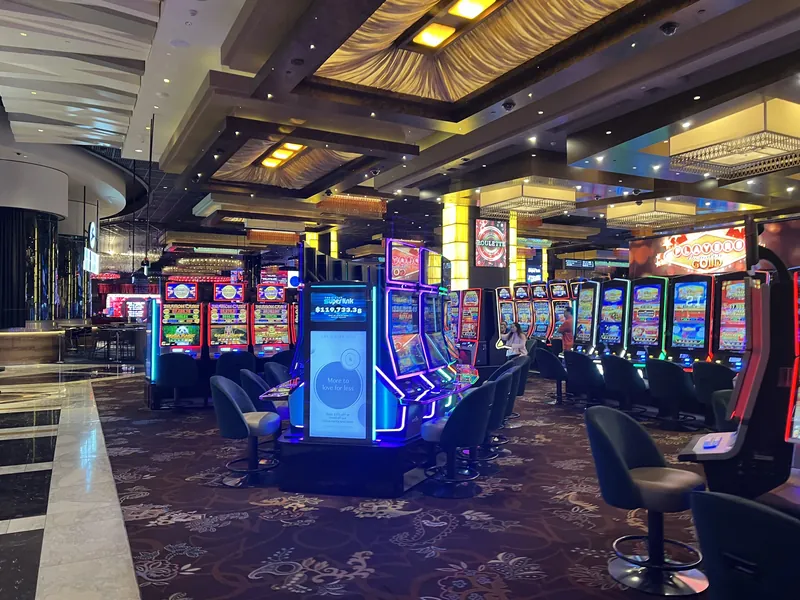 Slot machine area at The Star Sydney